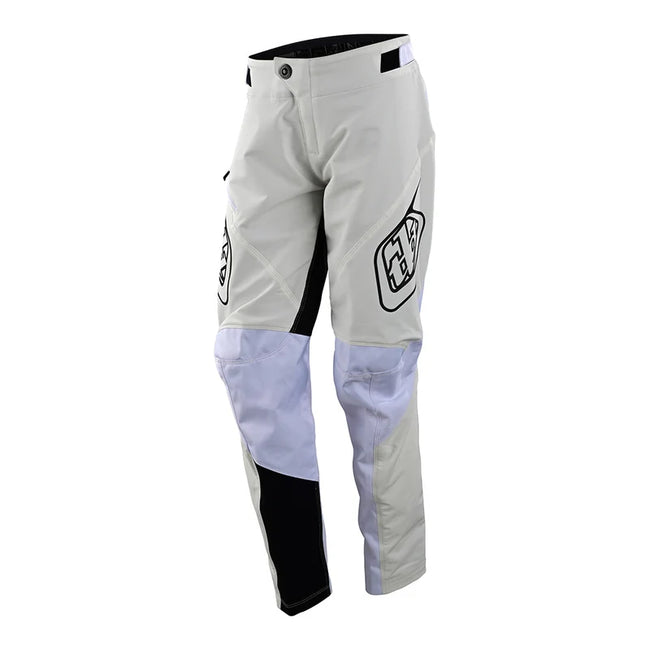 Troy Lee Designs Youth Sprint BMX Race Pants-Solid White - 1