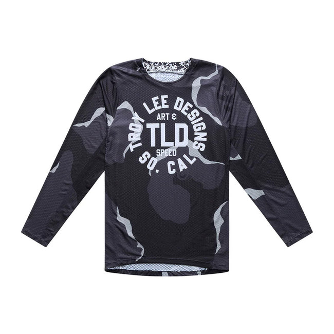 Troy Lee GP Pro Air BMX Race Jersey-Camo Black - 1