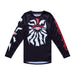 Troy Lee GP Pro BMX Race Jersey-Cyclops Black/Neo Red - 1