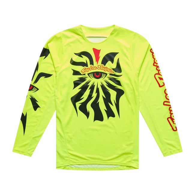 Troy Lee GP Pro BMX Race Jersey-Cyclops Flo Yellow - 1