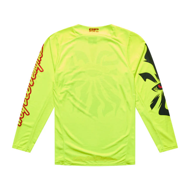 Troy Lee GP Pro BMX Race Jersey-Cyclops Flo Yellow - 2