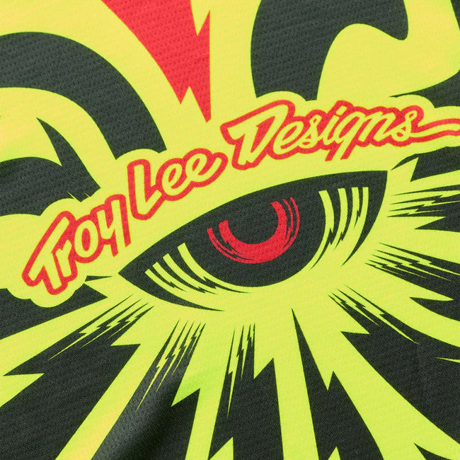Troy Lee GP Pro BMX Race Jersey-Cyclops Flo Yellow - 4