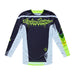 Troy Lee GP Pro BMX Race Jersey-Stagger Gunmetal/Neo Yellow - 1