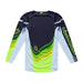 Troy Lee GP Pro BMX Race Jersey-Stagger Gunmetal/Neo Yellow - 2