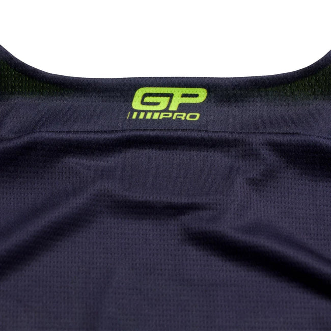 Troy Lee GP Pro BMX Race Jersey-Stagger Gunmetal/Neo Yellow - 5