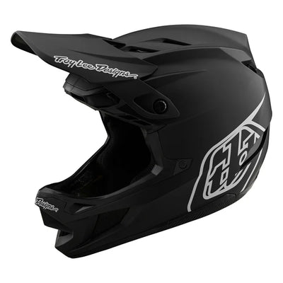 Troy Lee Designs D4 Polyacrylite MIPS BMX Race Helmet-Stealth Black