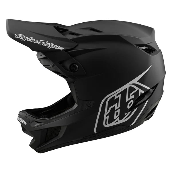 Troy Lee Designs D4 Polyacrylite MIPS BMX Race Helmet-Stealth Black - 4