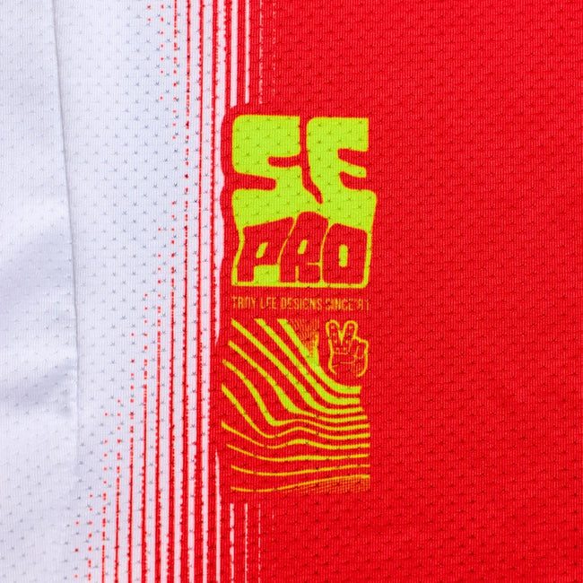 Troy Lee SE Pro BMX Race Jersey-Illusion Red/Black - 4