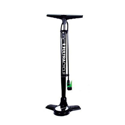 UltraCycle Floor Pump 160PSI-Black