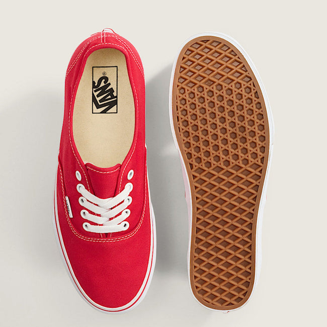 Vans Authentic Shoes-Red - 3