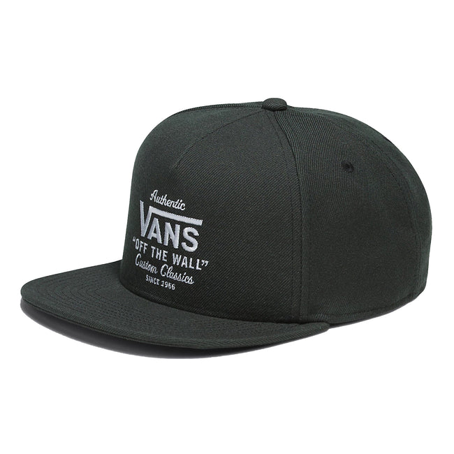 Vans Authentic Snapback Hat-Black - 1