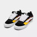 Vans Big Kids Knu Skool Casual Shoes-Flame Black/Red - 2