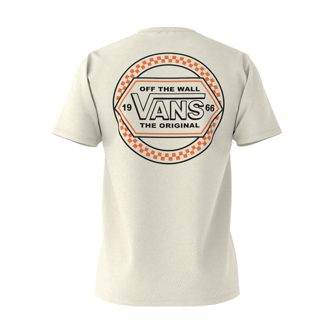 Vans Circle Checker Drop V T-Shirt-Marshmallow - 2