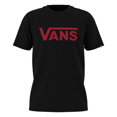 Vans Classic T-Shirt-Black/Reinvent Red