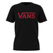 Vans Classic T-Shirt-Black/Reinvent Red - 1