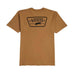 Vans Full Patch Back Short Sleeve T-Shirt Bone-Brown/Black - 2