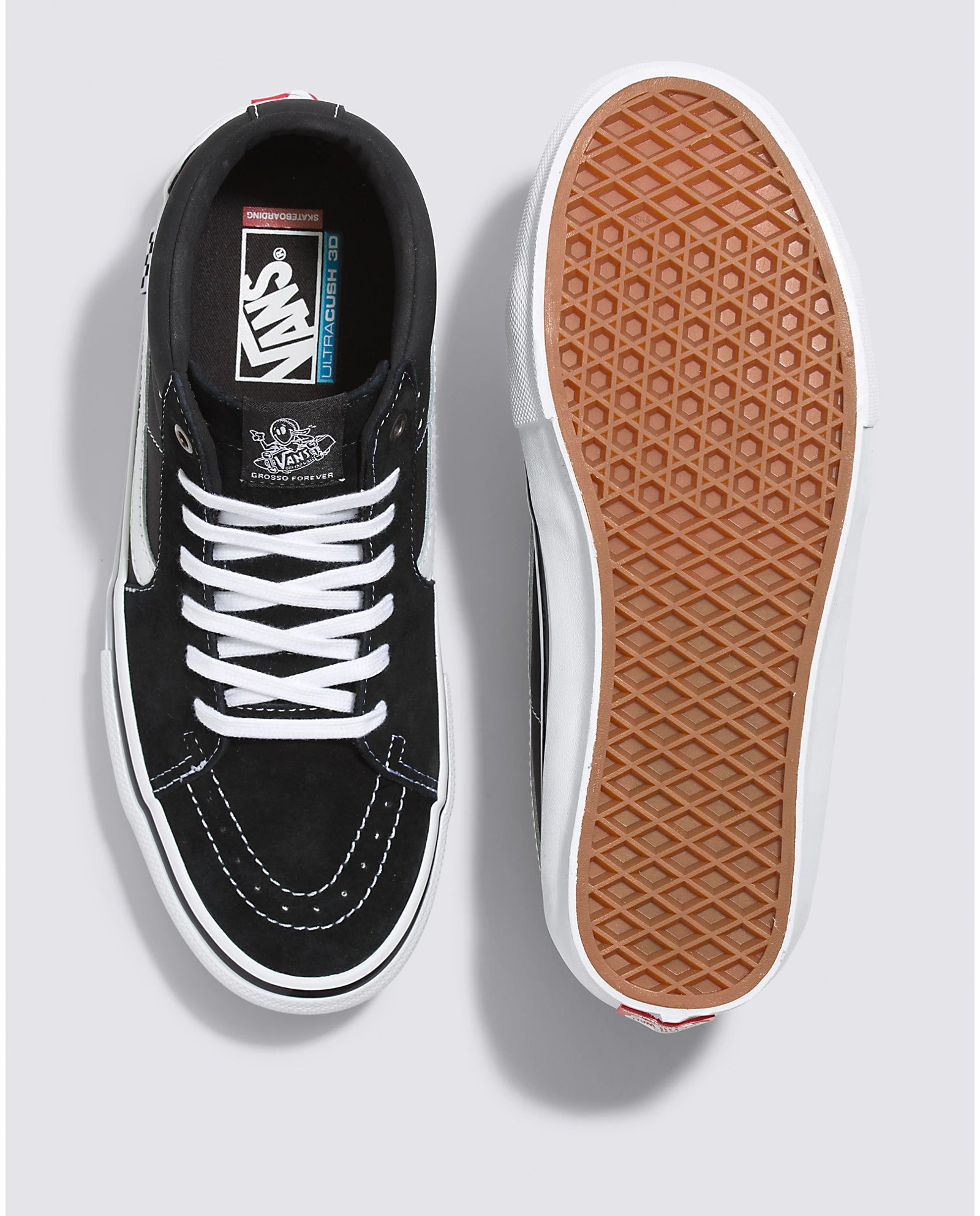 Vans Skate Grosso Mid Shoes-Black-White – J&R Bicycles, Inc.