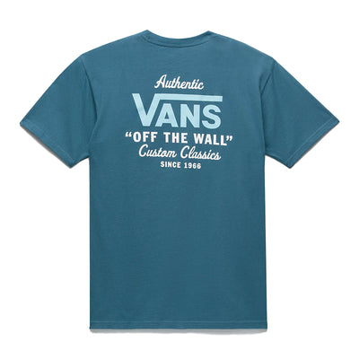 Vans Holder St Classic T-Shirt-Teal/Blue Glow