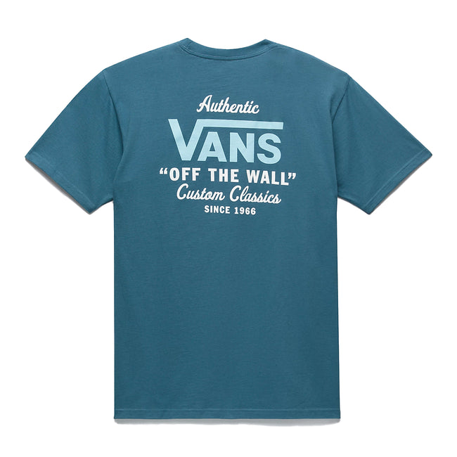 Vans Holder St Classic T-Shirt-Teal/Blue Glow - 1