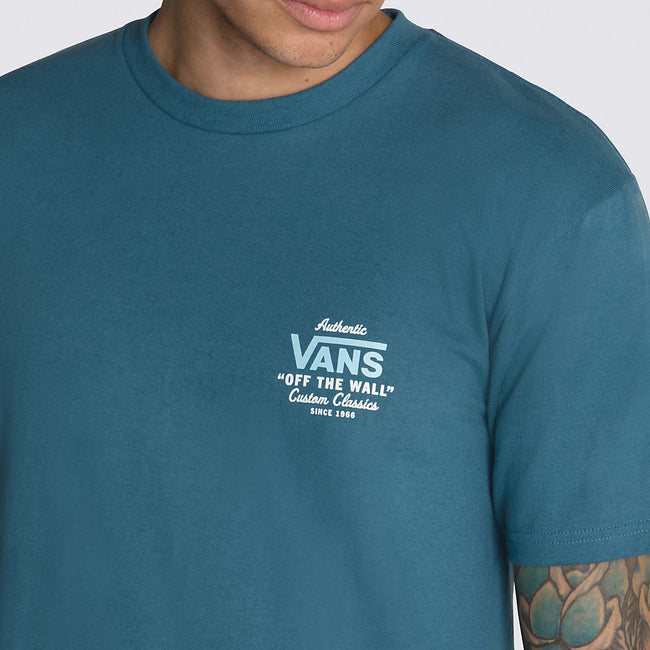 Vans Holder St Classic T-Shirt-Teal/Blue Glow - 5