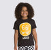 Vans Little Kids 66 Smiles T-Shirt-Black - 3