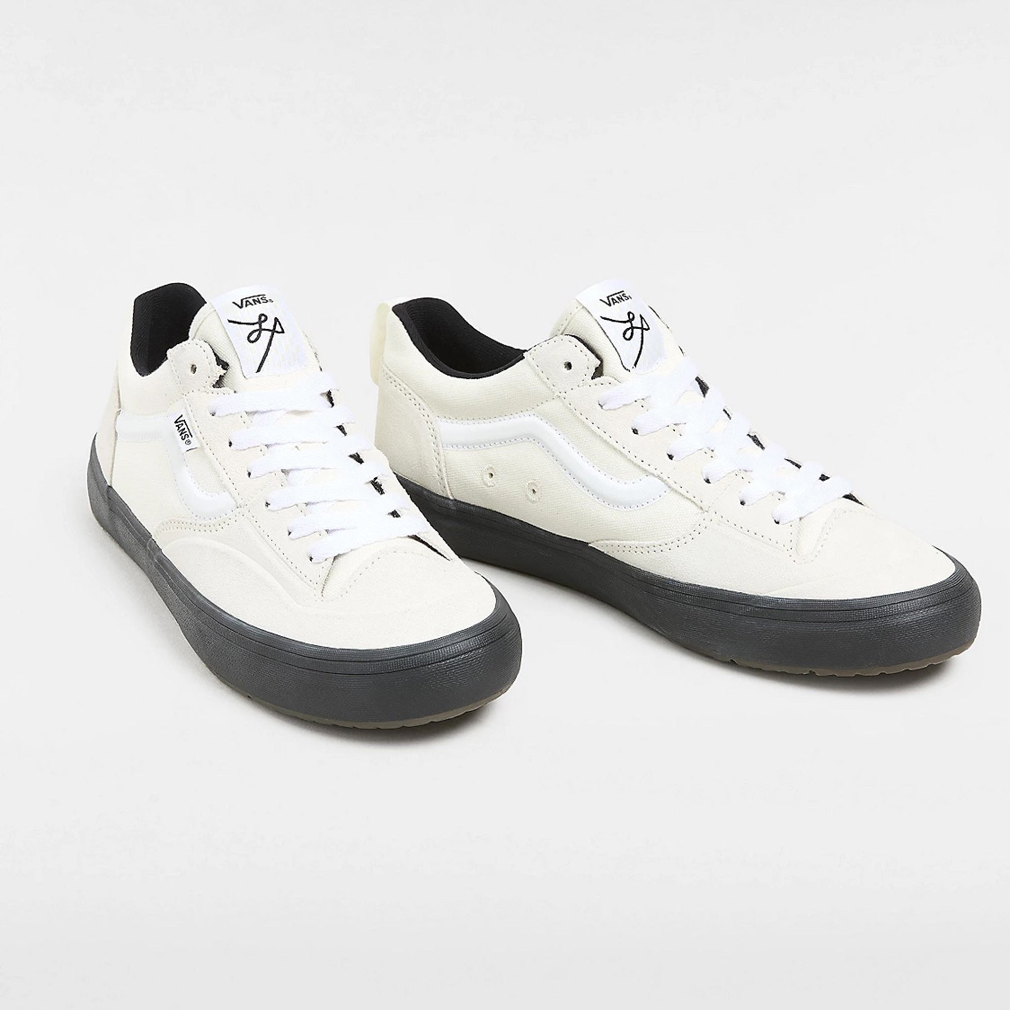 Vans Lizzie Low BMX Shoes-Vintage White-Black – J&R Bicycles, Inc.
