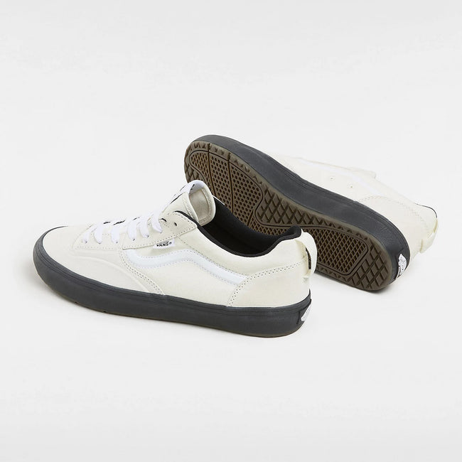 Vans Lizzie Low BMX Shoes-Vintage White/Black - 3