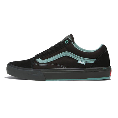 Vans Old Skool BMX Shoes-Black/Teal