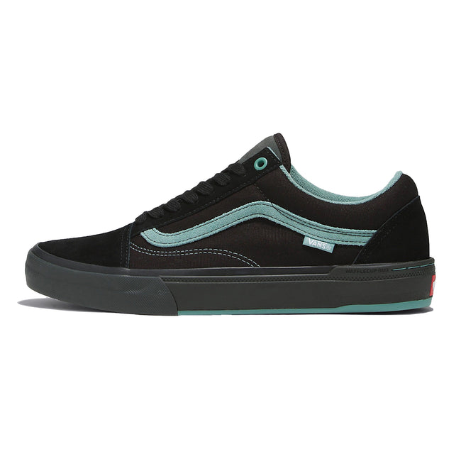 Vans Old Skool BMX Shoes-Black/Teal - 1