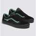 Vans Old Skool BMX Shoes-Black/Teal - 2