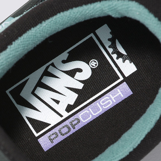 Vans Old Skool BMX Shoes-Black/Teal - 5