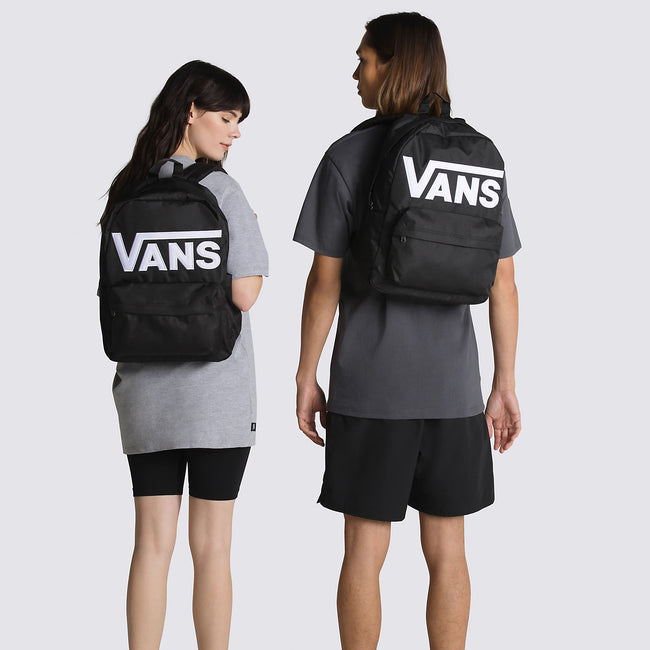Vans Old Skool Drop V Backpack-Black/White - 8