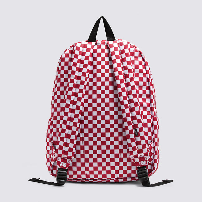 Vans Old Skool H2O Check Backpack-Chili Pepper/Checkerboard - 3