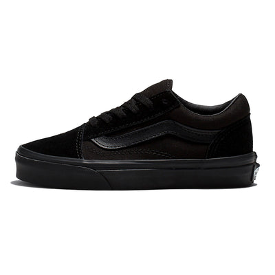 Vans Old Skool Kids Shoes-Black/Black