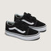 Vans Old Skool V Little Kids Shoes-Black/True White - 2