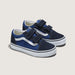 Vans Old Skool V Little Kids Shoes-Navy/True White - 2