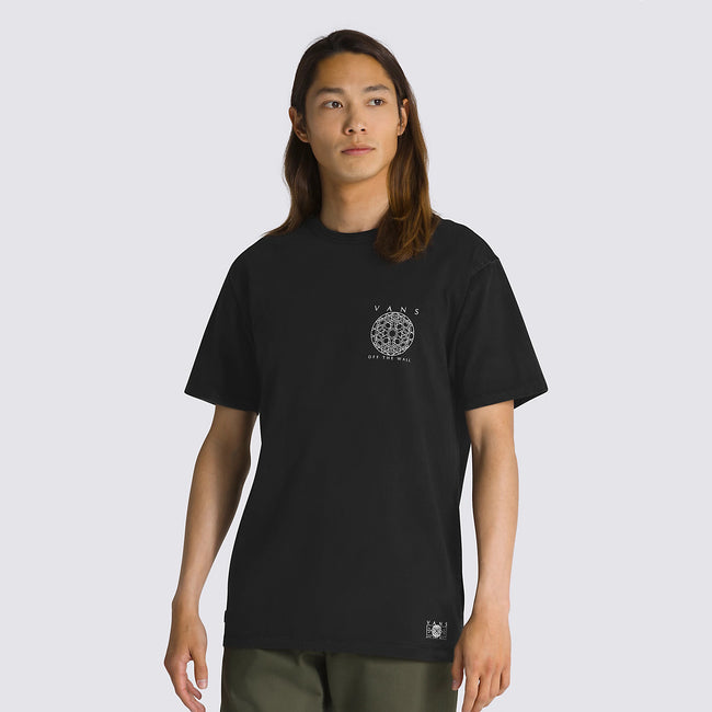 Vans Perris and Dennis Off The Wall T-Shirt-Black - 4