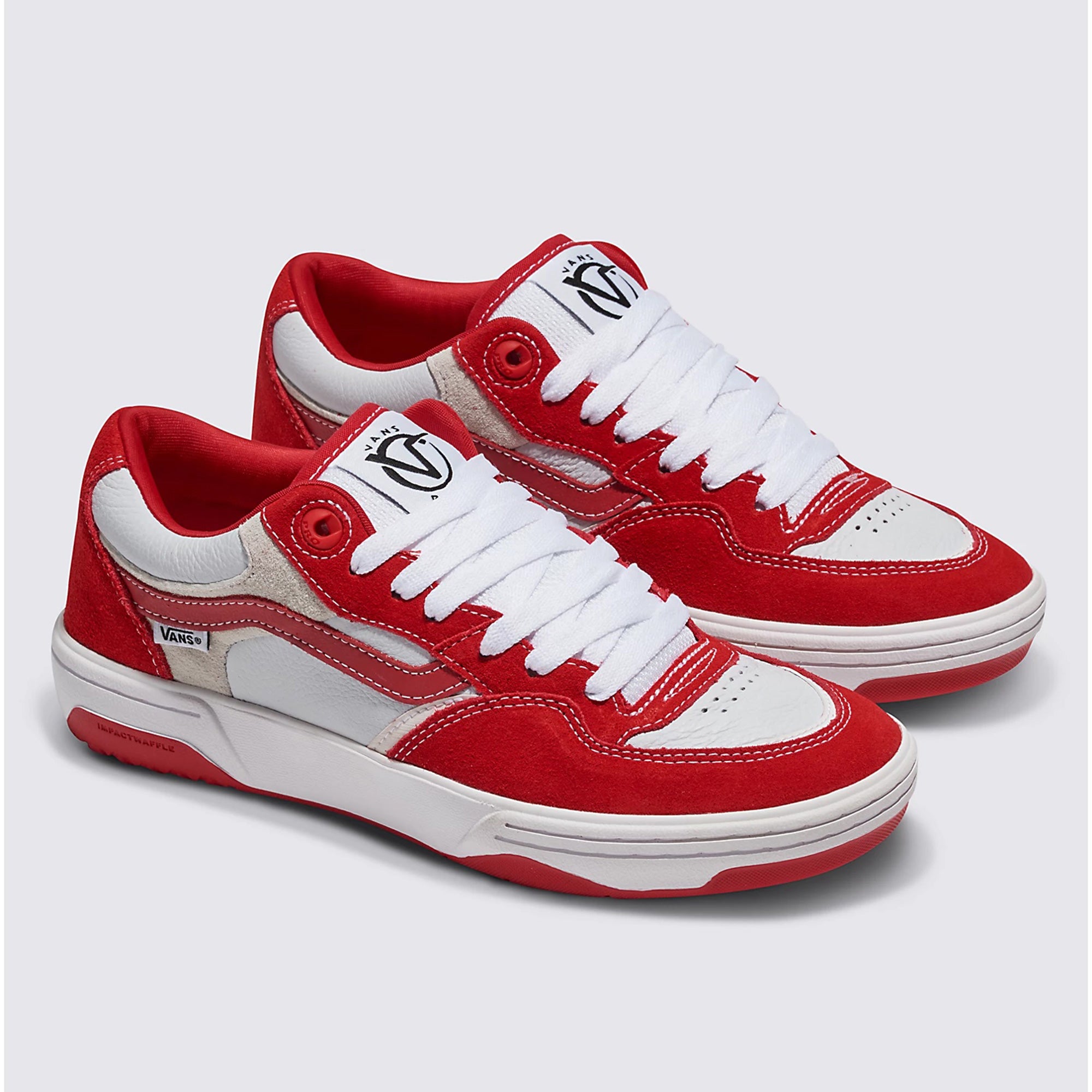 Vans Rowan 2 BMX Shoe-Red-White at J&R Bicycles – J&R Bicycles, Inc.