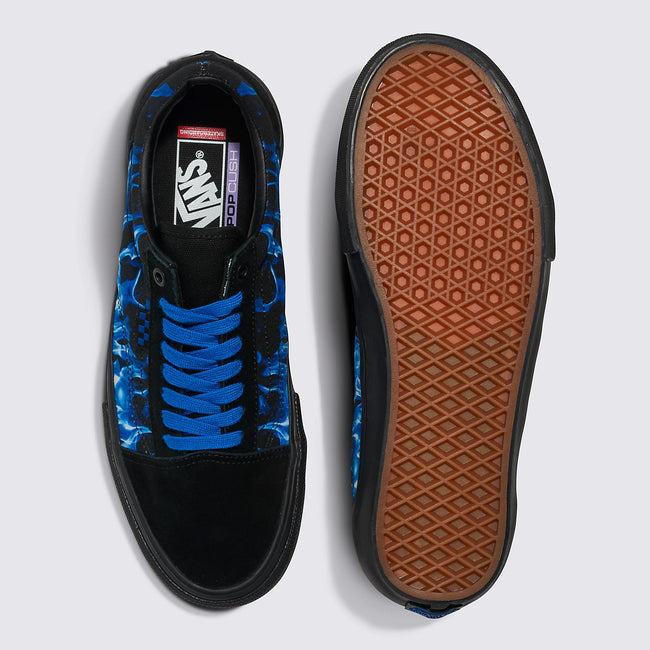 Vans Skate Old Skool Y2K BMX Shoes-Hot Blue - 3