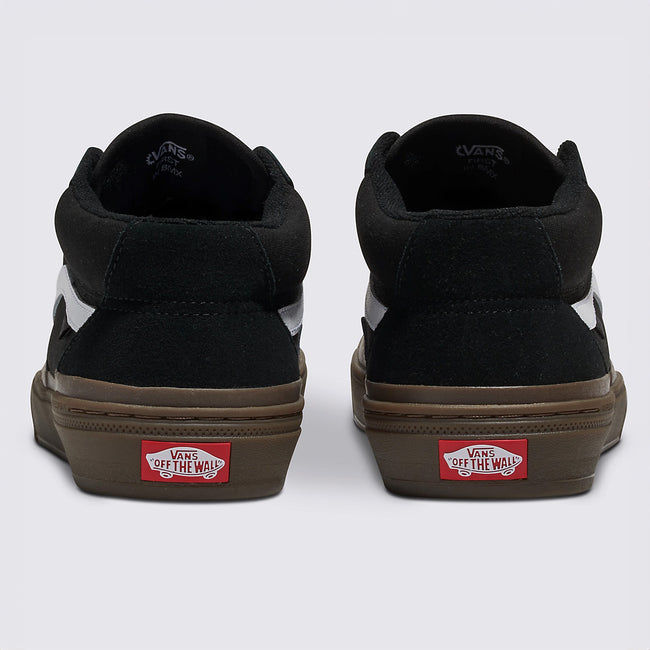 Vans Style 114 BMX Shoes-Black/Dark Gum - 4