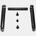 Verde Regent 3-Piece Cranks-Black - 3