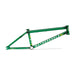 We The People Buck BMX Freestyle Frame-Translucent Green - 1