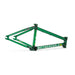 We The People Buck BMX Freestyle Frame-Translucent Green - 2