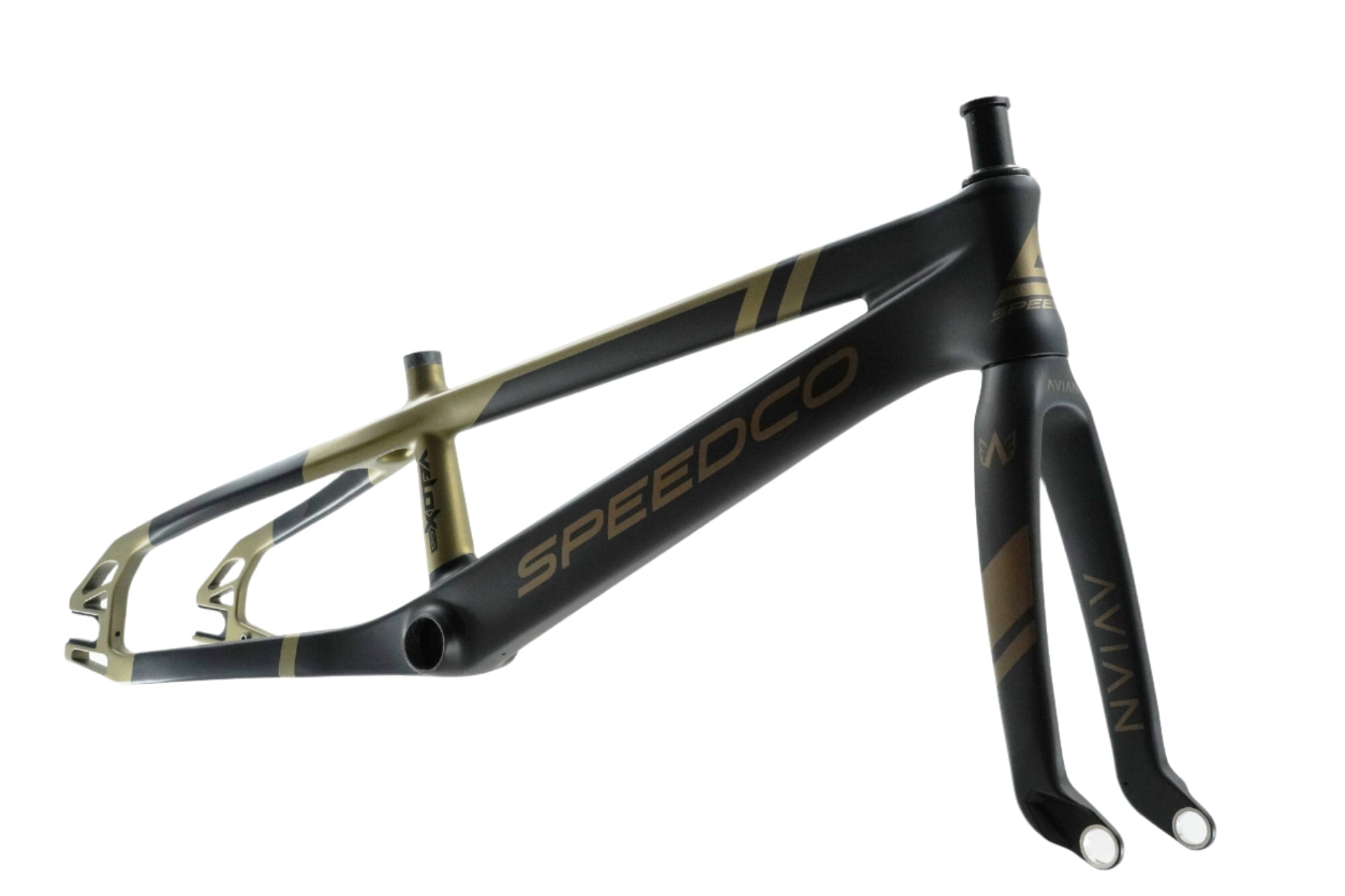 SpeedCo Velox Evo Carbon BMX Race Frame-Matte Gold – J&R Bicycles