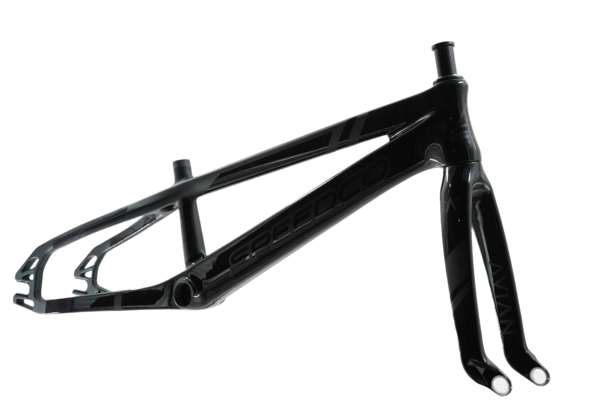 SpeedCo Velox Evo Carbon BMX Race Frame-Stealth Black – J&R