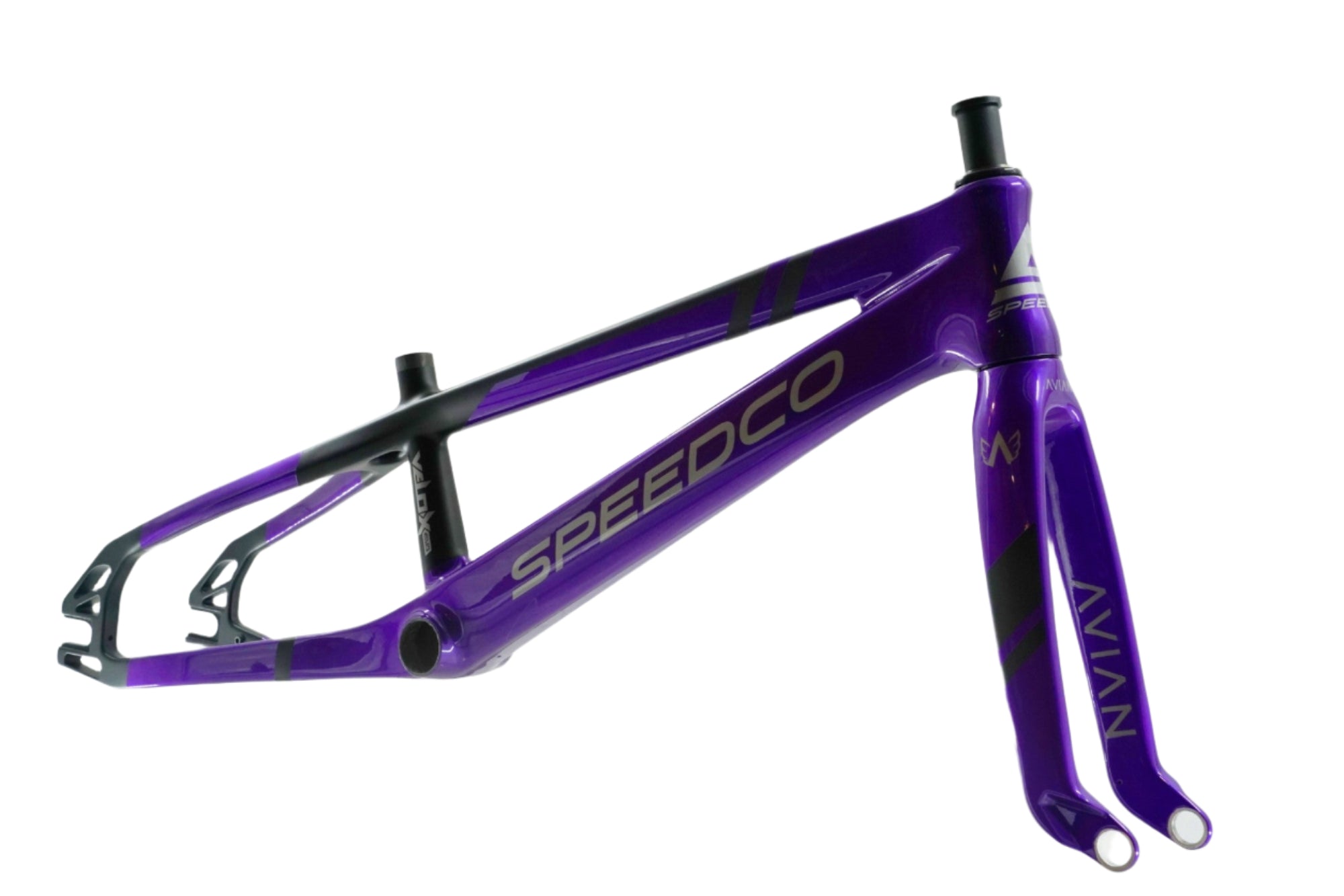 SpeedCo Velox Evo Carbon BMX Race Frame-Semi Gloss Purple – J&R