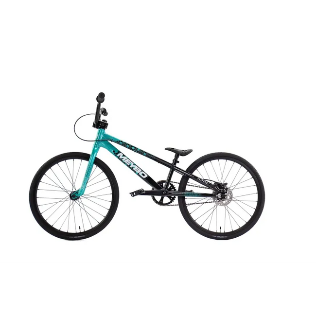 Meybo Clipper Junior (18.7"TT) BMX Race Bike-Black/Green/White - 2