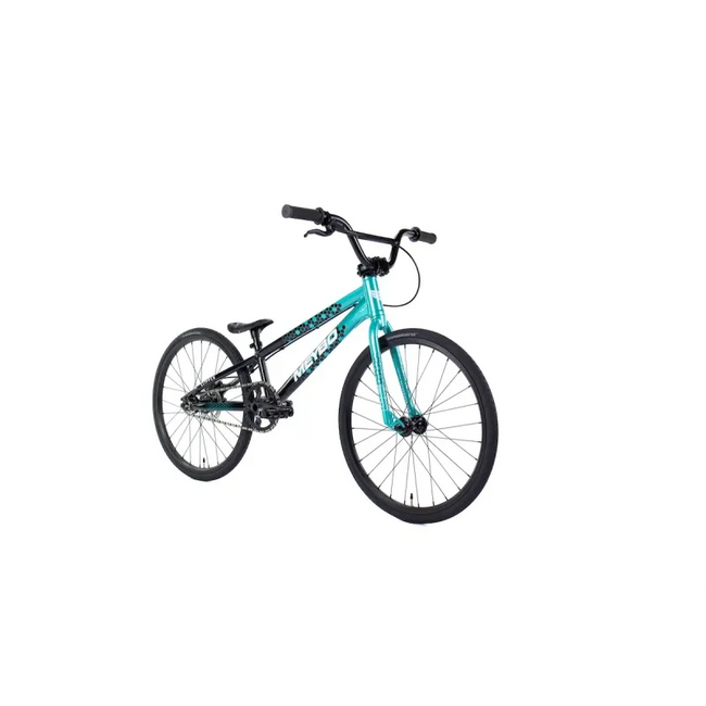 Meybo Clipper Junior (18.7"TT) BMX Race Bike-Black/Green/White - 3