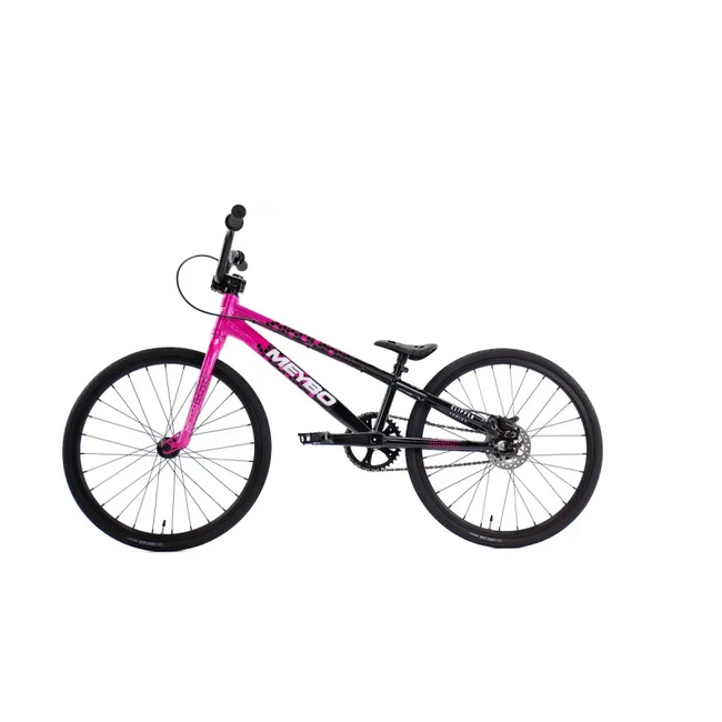 Meybo Clipper Junior (18.7"TT) BMX Race Bike-Black/Pink/White - 2