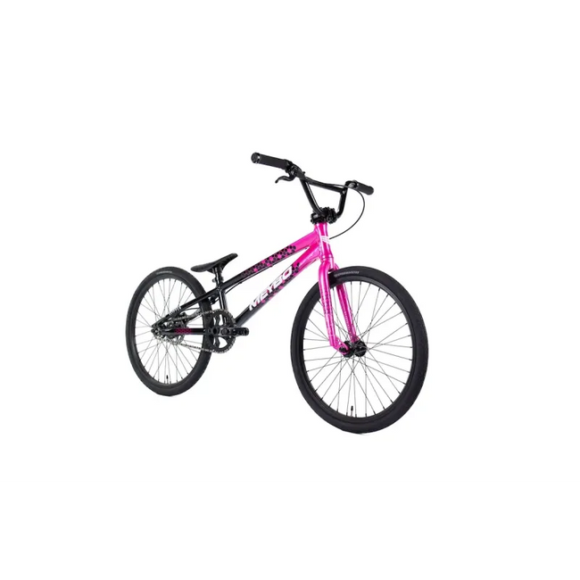 Meybo Clipper Expert (19.6"TT) BMX Race Bike-Black/Pink/White - 3